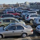 The St Andrew St car park was full this week. PHOTO: GERARD O’BRIEN