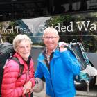  John Wright and octogenarian Marlene Ware, whom he met during  a five-day excursion 
...