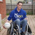 Wheelchair rugby player Dillon Maydon has been playing for three years and hopes to grow the...