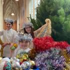 Christmas angels (from left) Theodora Clarke-Wallace (11), Charlotte Tallon-McCarthy (6), and...
