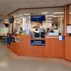 The reception area at Dunedin Hospital Emergency Department. Photo by Gerard O'Brien.