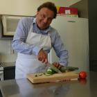 Culinarian Ronnie Bhogal prepares healthy and nutritious lunches for Mosgiel school pupils. PHOTO...
