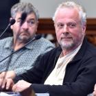 Dunedin City councillor Lee Vandervis at a council meeting this year. PHOTO: PETER MCINTOSH
