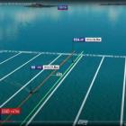 The graphics used by Sir Ian Taylor's company Animation Research during the broadcast of the pre...