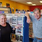 United Video's Lynn Arthur and owner Kevin Stewart will be in store until the final curtain comes...
