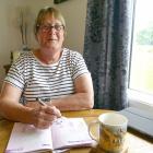 Former Clutha District councillor Michelle Kennedy relaxes at her Tapanui home yesterday, after...