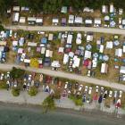 Domestic tourists continued to fill the 2000 spots at the Glendhu Bay Motor Camp during the...