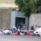 Clothing and other rubbish is being left illegally at many spots throughout the district. PHOTO:...