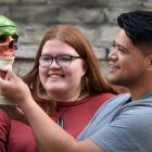 University of Otago student Tamara Nash (20), who is studying biological anthropology at the...