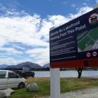 Every year on New Year's Eve drivers ignore signs not to park on the grass on the Lake Wanaka...