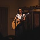 Auckland musician Anna Coddington played to a sold-out house in Port Chalmers last weekend....