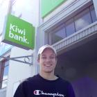 Callum Sorensen, of Kaitangata, relies on the Balclutha branch of Kiwibank for large cash...