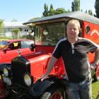 Nevin Gough, of Roxburgh and Dunedin, displayed his 1918 Model T Ford during the Roxburgh Classic...