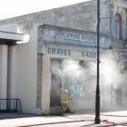 Nobody was injured as fire crews responded to a fire at Grave’s Saddlery on Oamaru’s Thames...