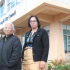 Bontetaake Kaiteie and Makalita Maka went to an Invercargill council meeting yesterday to oppose...