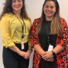 Office of Ethnic Communities staff members Lina Lastra (left) and Ana Mapusua are the new...