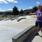 Wanaka Skateboard park advocate and Queenstown Lakes District Council Deputy Mayor Calum Macleod...