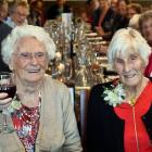 Neighbours Margaret Cotton (left) and Dorothy McGhee celebrated their 100th birthdays together...