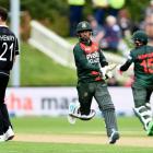 Bangladesh will face the Black Caps again at Hagley Oval today. Photo: Getty Images