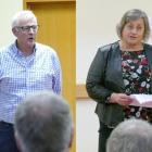 Candidates for the Clutha District Council West Otago ward by-election Lloyd McCall and Gabrielle...