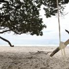 The Bay of Plenty is well known for its sandy beaches, such as at Orokawa Bay, near Waihi Beach....