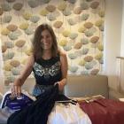 Gina Dempster irons the creases out of her Six Items Challenge outfit choices, on her cradle-to...