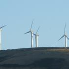 Pioneer Energy’s Mt Stuart wind farm, near Milton. Photo: ODT.