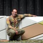 New panels featuring a design by local artist Simon Kaan are nearly ready to be installed on...