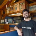 ‘‘Captain Poppa’’, the new owner of Poppa’s Pizza in Albany St, Dunedin. PHOTO: GREGOR RICHARDSON