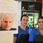 Cheeky Llama Cafe staff Toni Gorton (left) and Gemma Le Vaillant say most people are aware...