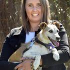 Harry the Jack Russell, pictured with owner Samara Buchanan, won top honours in the Wanaka A&P...