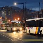 Dunedin’s bus hub, which reportedly has been the scene of some youthful misbehaviour recently....
