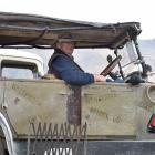 Gavin Ladbrook, of Timaru, in his characterful Dodge 4 Tourer, which bears the name of notable...