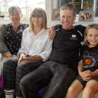A Givealittle page has been set up for Dave Haimes and his family – Reecy Den-Heijer (left),...