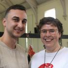 Kitan Petkovski and Ro Bright. Photo: Supplied