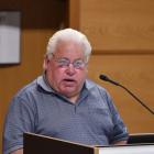 Male Survivors Otago manager Michael Chamberlain speaks at the Royal Commission of Inquiry into...