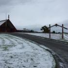 Murihiku marae in Invercargill this morning. Photo: LUISA GIRAO