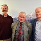 Environment Southland deputy chairman Lloyd McCallum, chairman Nicol Horrell and chief executive...