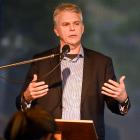 New Zealand Oil and Gas chief executive Andrew Jefferies speaks at an Otago-Southland Employers...