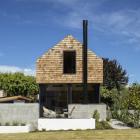 Staying in a compact holiday home in the mountains, the owners of this property saw that a small,...