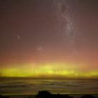 A bright view to the South this morning. The Aurora Australis