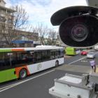 CCTV cameras at Dunedin’s bus hub are finally working. PHOTO: GERARD O’BRIEN
