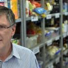 Salvation Army Dunedin Community Ministries manager David McKenzie at the Dunedin foodbank last...