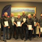 The Southland wildland firefighters (from left) Graham Appleby (Drummond), Hamish Angus (Te Anau)...