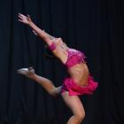 Isabel Woodhouse struts her stuff on stage at the Dunedin Performing Arts Competitions Society...