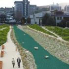 A concept design of what the Water of Leith in Dunedin might look like after restoration work....