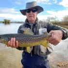 A good brown trout from Mathias’ Dam to end the season. PHOTO: CHRIS WEDDELL

