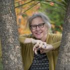 Author Kyle Mewburn is being her best her. PHOTO: GERARD O’BRIEN
