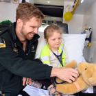 St John ambulance officer Luke Barker, who is also a University of Otago third-year medical...