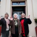 Stepping down as organisers of the Alexandra Blossom Festival Senior Queen competition (from left...